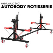 Car Rotisserie Heavy Duty 2000lb Auto Boat Frame Body Repair Restoration V379-CAROTISERI