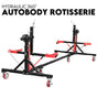 Car Rotisserie Heavy Duty 2000lb Auto Boat Frame Body Repair Restoration V379-CAROTISERI