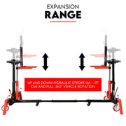 Car Rotisserie Heavy Duty 4500LBS Auto Boat Frame Body Repair Restoration V379-CAROTISR45