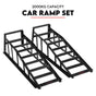 Heavy Duty Car Ramp Set 2000kg Low Profile Car Service Ramps 2x V379-CARRAMPPAI