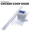 Chicken Coop Door with Digital LCD Screen to manage Timer and Sensor V379-CHKNCOOP025009