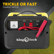 2IN1 Car Battery Charger Jump Starter 12 24V 40A ATV Boat Tractor V379-CHRGERDX25