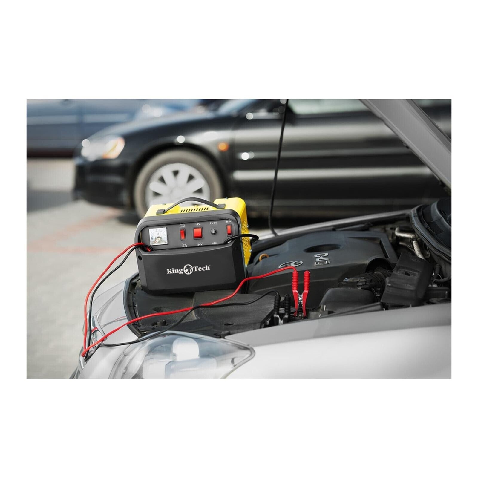 2IN1 Car Battery Charger Jump Starter 12 24V 40A ATV Boat Tractor V379-CHRGERDX25
