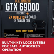 8.4kW Max 6kW Rated Diesel Generator New Single Phase Commercial V379-DIESLGEN69