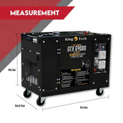 8.4kW Max 6kW Rated Diesel Generator New Single Phase Commercial V379-DIESLGEN69