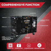 8.4kW Max 6kW Rated Diesel Generator New Single Phase Commercial V379-DIESLGEN69