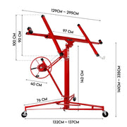 11FT Sheet Panel Lifter Plaster Drywall Panel Gyprock Plasterboard Hoist Lift V379-DRYWLLHS11