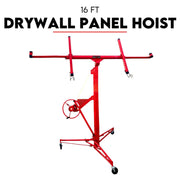 16FT Sheet Panel Lifter Plaster Drywall Panel Gyprock Plasterboard Hoist Lift V379-DRYWLLHS16