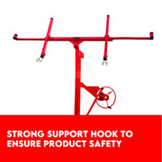 16FT Sheet Panel Lifter Plaster Drywall Panel Gyprock Plasterboard Hoist Lift V379-DRYWLLHS16