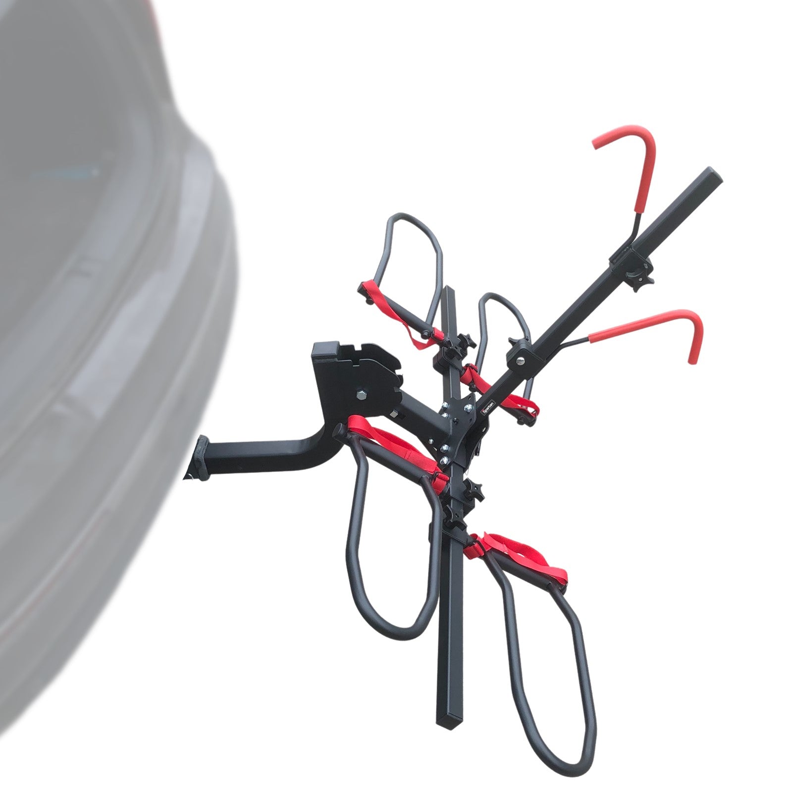 2 Bike Rack for Car SUV Rear Bicycle Holder Carrier Hitch Mount Platform Holder V379-EBKCARBC200801