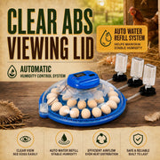 26 Egg Hatching Incubator Machine Automatic Turning Digital LED Chicken Duck