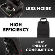 2500W Electric Garden Mulcher Shredder Portable Wood Chipper on Wheels w/ bag V379-ELCTRCHP02