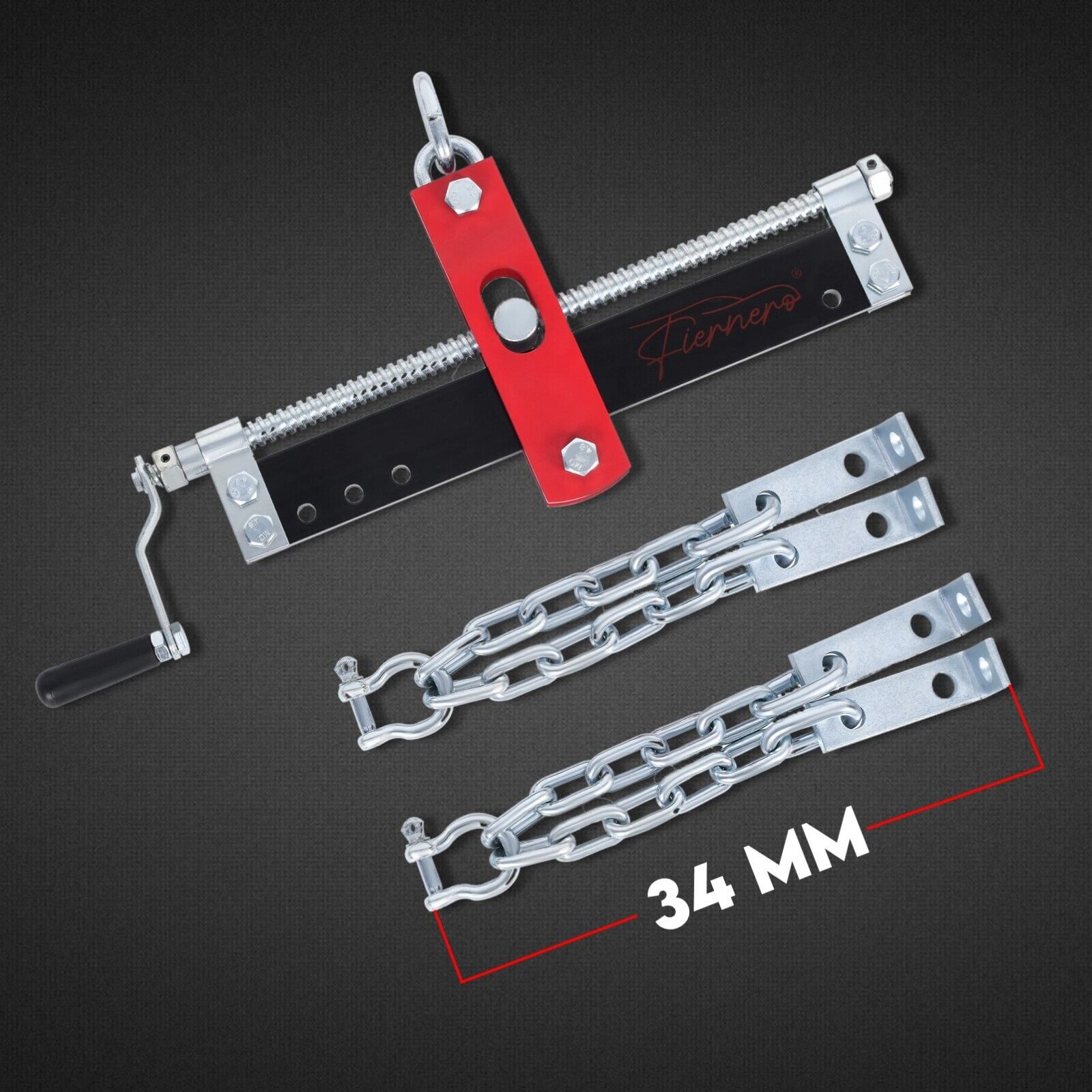 Engine Leveler Balancer 907kg Load Shop Crane Hoist Chain Lift Loading Leveller V379-ENGLEVLR200004