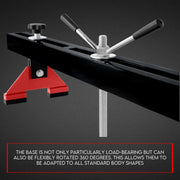 Engine Support Bar Engine Load Leveler 1100 Lbs Transmission w/ Dual Hook V379-ENGSUPRBEAM002