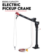 800kg Electric Hoist Winch Crane 12V Swivel Car Truck UTE Lift 360 degrees Pick Up V379-EWINCHCRANE001