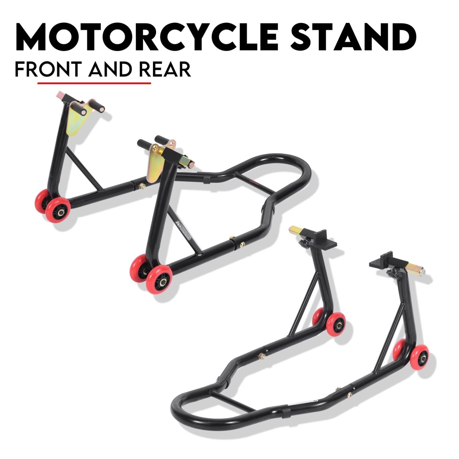 Motorcycle Stand Rear and Front V379-FTRRMOTSTND001