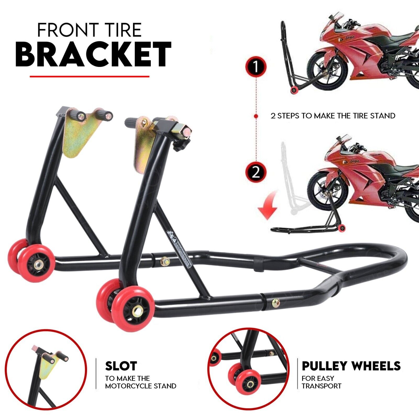 Motorcycle Stand Rear and Front V379-FTRRMOTSTND001