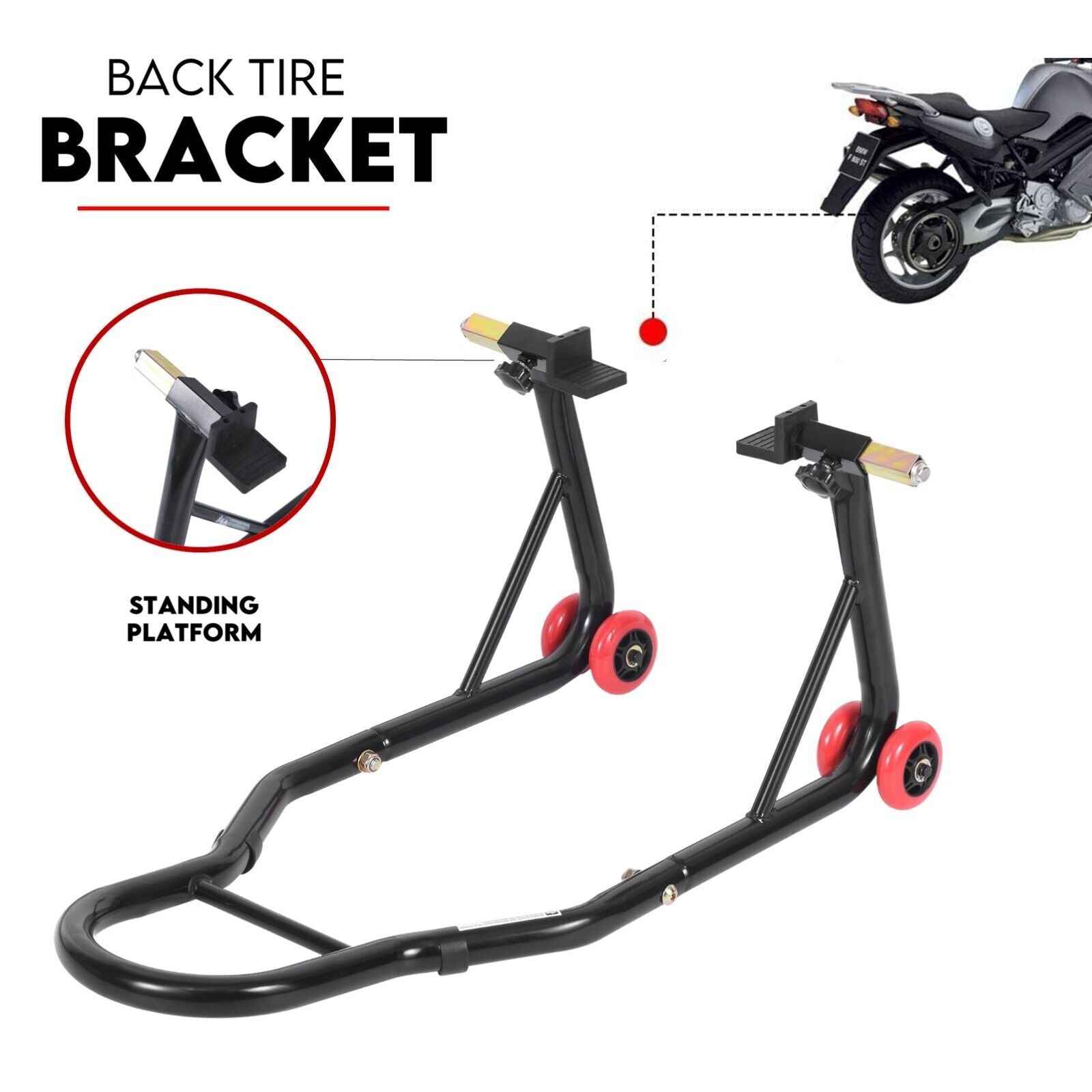 Motorcycle Stand Rear and Front V379-FTRRMOTSTND001