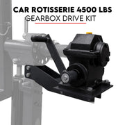 Gear Box Drive Rotation Conversion Kit for Car Rotisserie 4500LBS Auto Repair V379-GEARBOX001