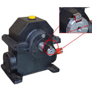 Gear Box Drive Rotation Conversion Kit for Car Rotisserie 4500LBS Auto Repair V379-GEARBOX001
