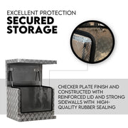 Aluminium Toolbox Ute Generator Trailer Truck Canopy Camper Tool Box 620x400x500mm V379-GENTLBXG62
