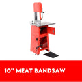 10" Meat Bandsaw Cutting Table & Mincer Band Saw Sausage Grinder Filler V379-MEATBSAW25