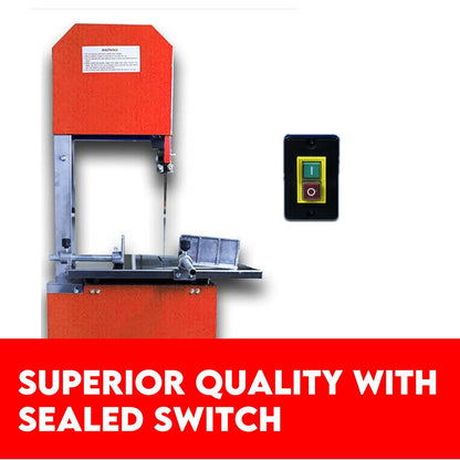 10" Meat Bandsaw Cutting Table & Mincer Band Saw Sausage Grinder Filler V379-MEATBSAW25