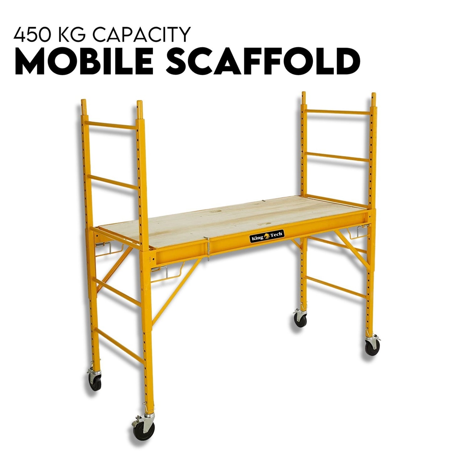 450kg Mobile Scaffold High Work Safety Platform Scaffolding Portable Ladder V379-MOBSCAFF04