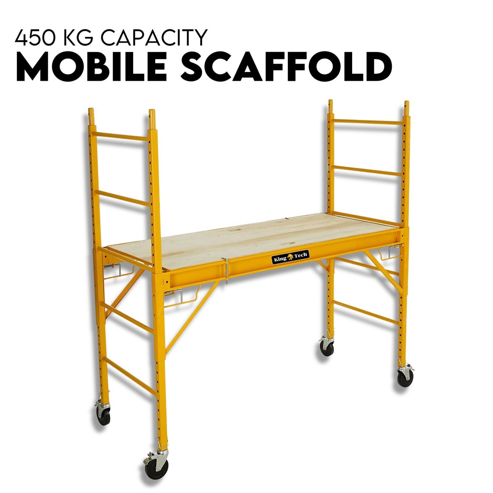450kg Mobile Scaffold High Work Safety Platform Scaffolding Portable Ladder V379-MOBSCAFF04
