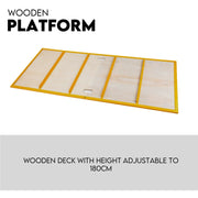 450kg Mobile Scaffold High Work Safety Platform Scaffolding Portable Ladder V379-MOBSCAFF04
