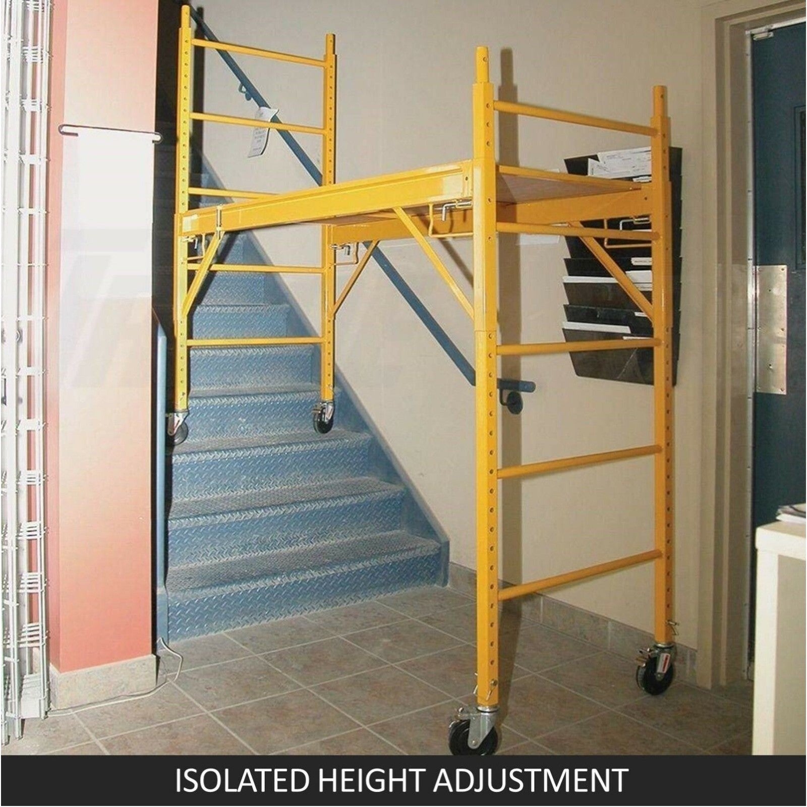 450kg Mobile Scaffold High Work Safety Platform Scaffolding Portable Ladder V379-MOBSCAFF04