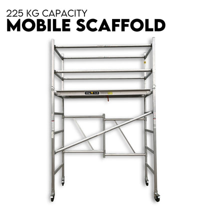 3M Mobile Scaffold Aluminium 225KG Capacity Portable Safety Platform V379-MOBSCAFF30
