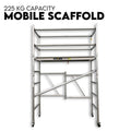3.0M Aluminium Scaffold Mobile Tower Single Width Platform Height AU Standard V379-MOBSCAFF3SET03