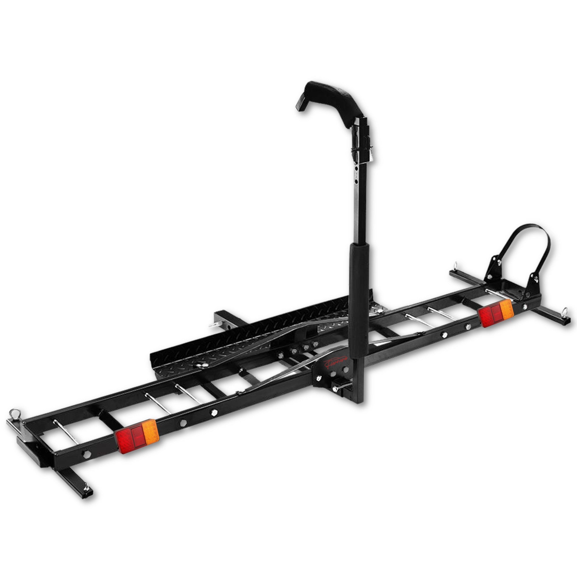 Motorcycle Motorbike Carrier Rack 2" Towbar Arm Dirt Bike Ramp Brake Lights V379-MOTORCRPM6