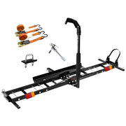 Motorcycle Motorbike Carrier Rack 2" Towbar Arm Dirt Bike Ramp Brake Lights V379-MOTORCRPM6