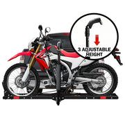 Motorcycle Motorbike Carrier Rack 2" Towbar Arm Dirt Bike Ramp Brake Lights V379-MOTORCRPM6