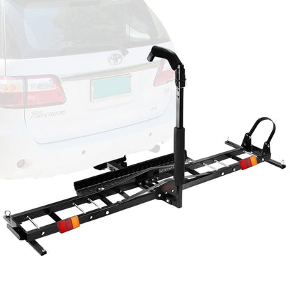 Motorcycle Motorbike Carrier Rack 2" Towbar Arm Dirt Bike Ramp Brake Lights V379-MOTORCRPM6