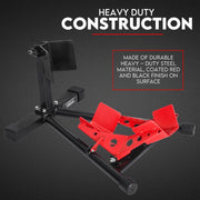 Heavy Duty Motorcycle Motorbike Stand Front Wheel Chock Trailer Transport V379-MOTORSTANDF001