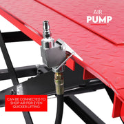 Motorcycle Lift 500kg Table Hydraulic Bike Jack Mechanic Stand Hoist Lifter V379-MTRLFTAIR5