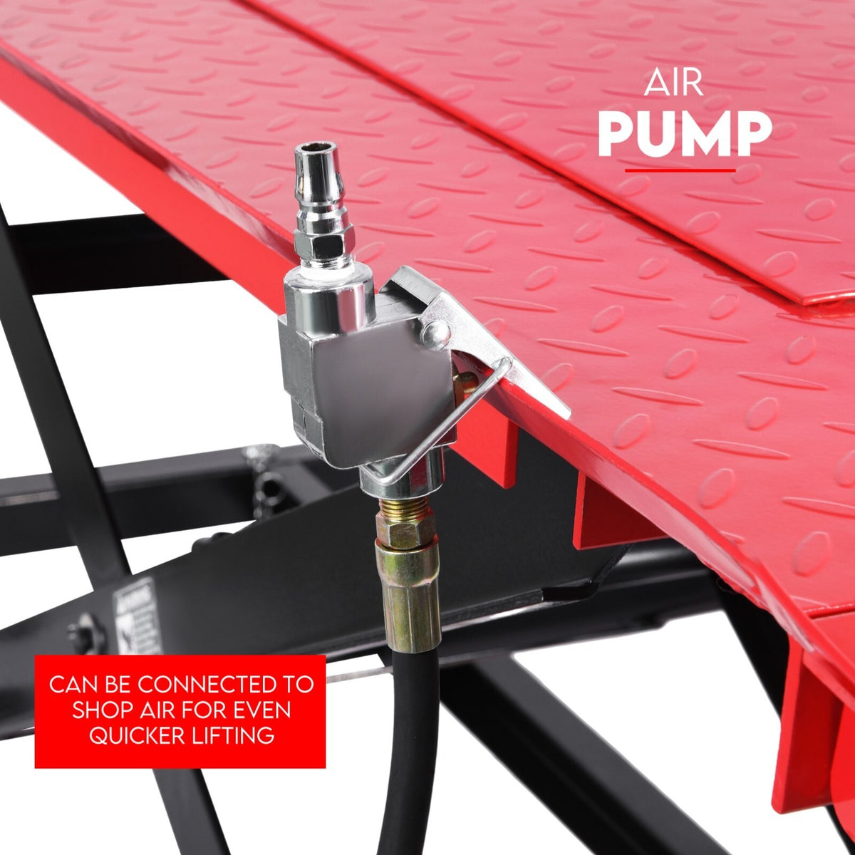 Motorcycle Lift 500kg Table Hydraulic Bike Jack Mechanic Stand Hoist Lifter V379-MTRLFTAIR5