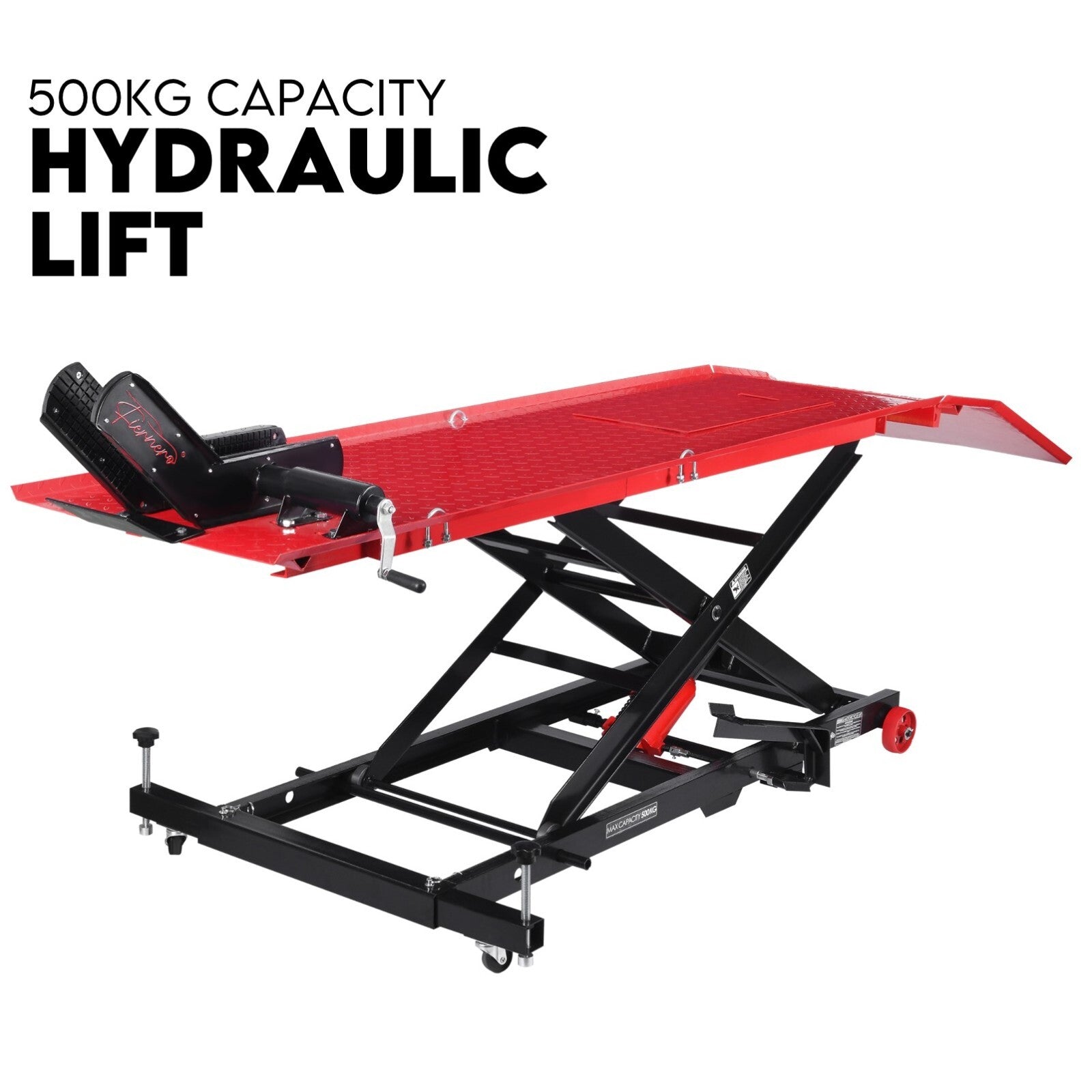 500Kg Hydraulic Motorcycle Lift Motorbike Stand Bike Jack Hoist Lift Table V379-MTRLFTHYD5