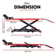 500Kg Hydraulic Motorcycle Lift Motorbike Stand Bike Jack Hoist Lift Table V379-MTRLFTHYD5