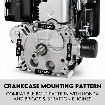 16HP Vertical Shaft Lawn Mower Engine Petrol 4 Stroke Ride on Motor OHV V379-PTROLMTR45