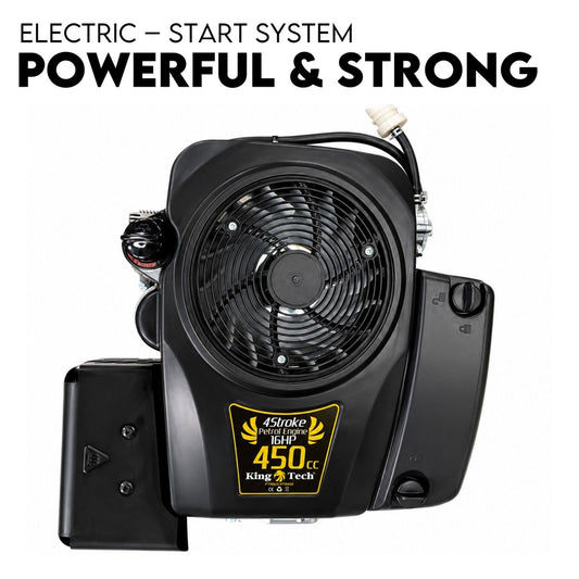 16HP Vertical Shaft Lawn Mower Engine Petrol 4 Stroke Ride on Motor V379-PTROLMTR451601