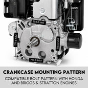 16HP Vertical Shaft Lawn Mower Engine Petrol 4 Stroke Ride on Motor V379-PTROLMTR451601