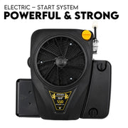 18HP Vertical Shaft Lawn Mower Engine Petrol Motor 4 Stroke OHV Ride On V379-PTROLMTR551801