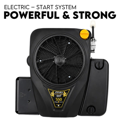 18HP Vertical Shaft Lawn Mower Engine Petrol Motor 4 Stroke OHV Ride On V379-PTROLMTR551801