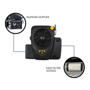 18HP Vertical Shaft Lawn Mower Engine Petrol Motor 4 Stroke OHV Ride On V379-PTROLMTR551801