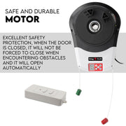 1200N Automatic Roller Door Opener Garage Motor 4x Remote 22m2 Rolling V379-ROLLDOOR00