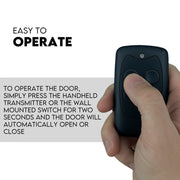 1200N Automatic Roller Door Opener Garage Motor 4x Remote 22m2 Rolling V379-ROLLDOOR00